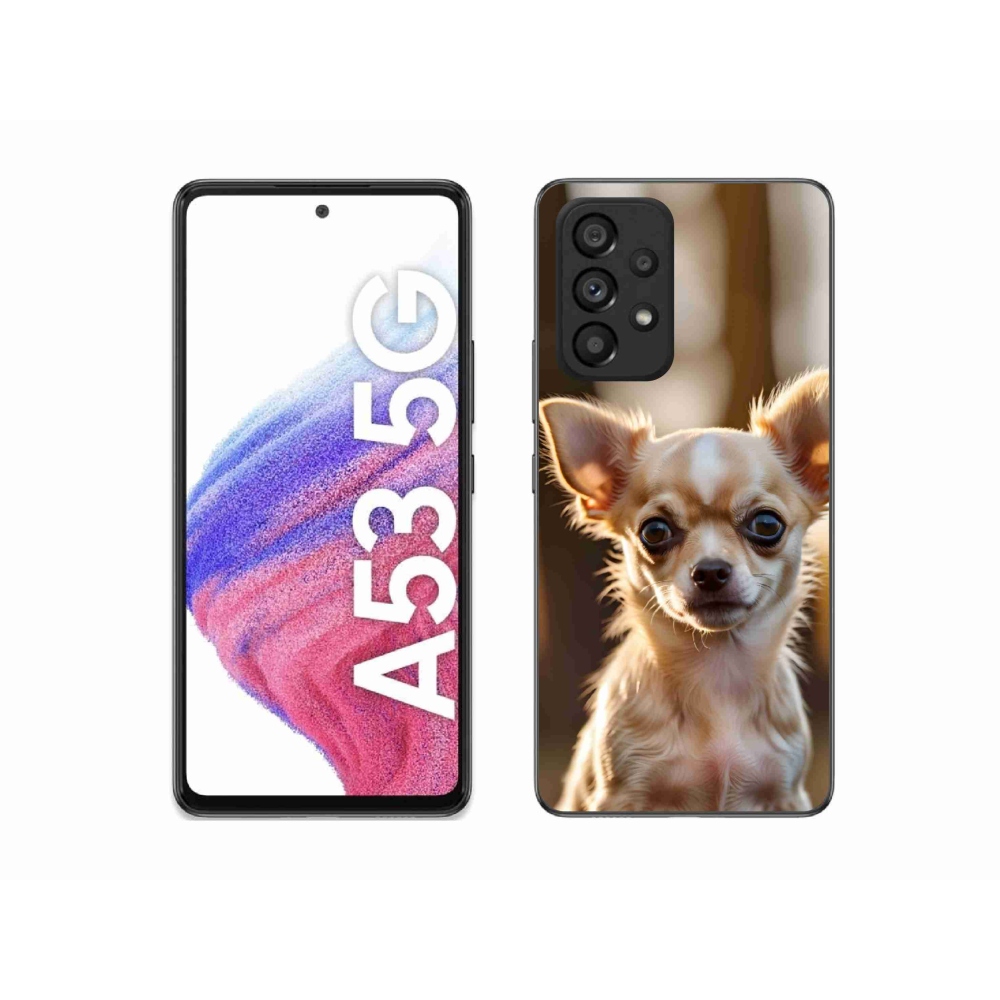 Gél borítás mmCase Samsung Galaxy A53 5G - chihuahua 6
