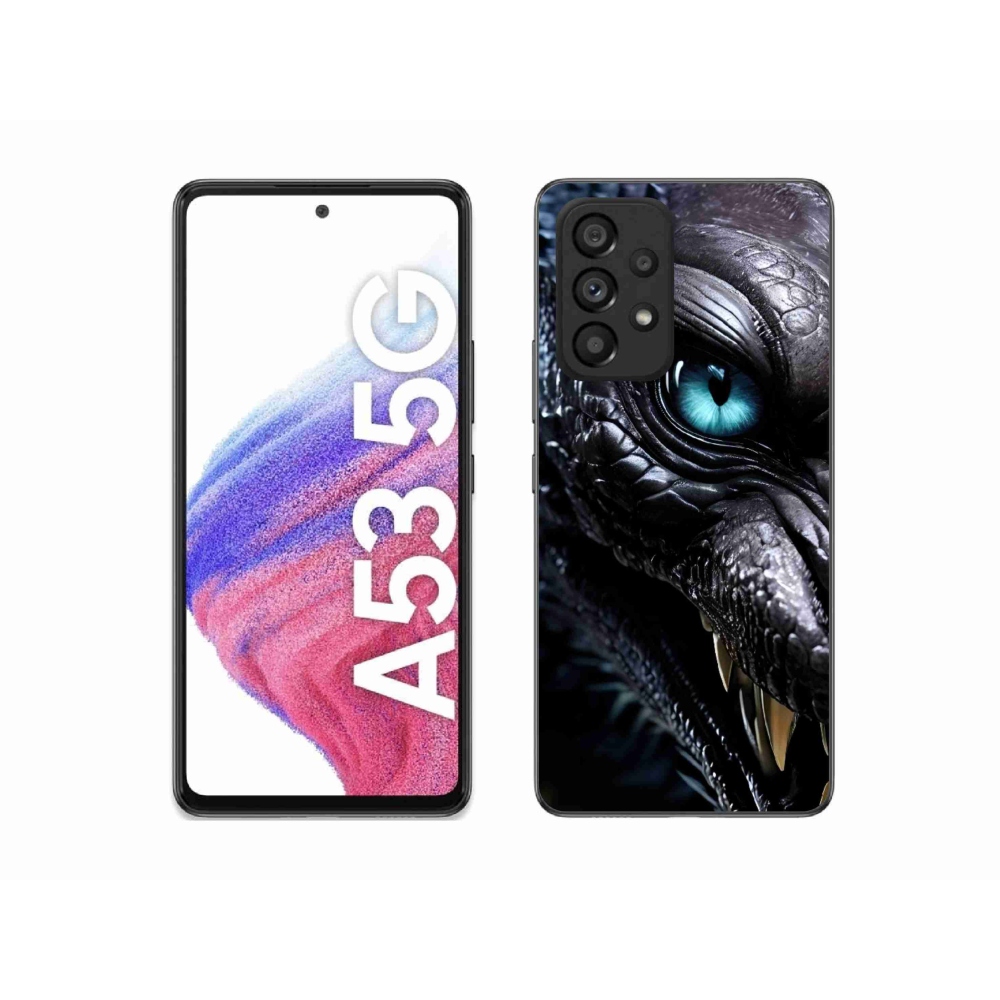 Zselés borítás mmCase Samsung Galaxy A53 5G - sárkány nézet