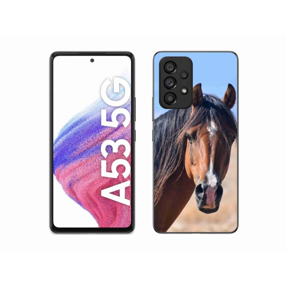 Zselés borítás mmCase Samsung Galaxy A53 5G - nyugodt ló