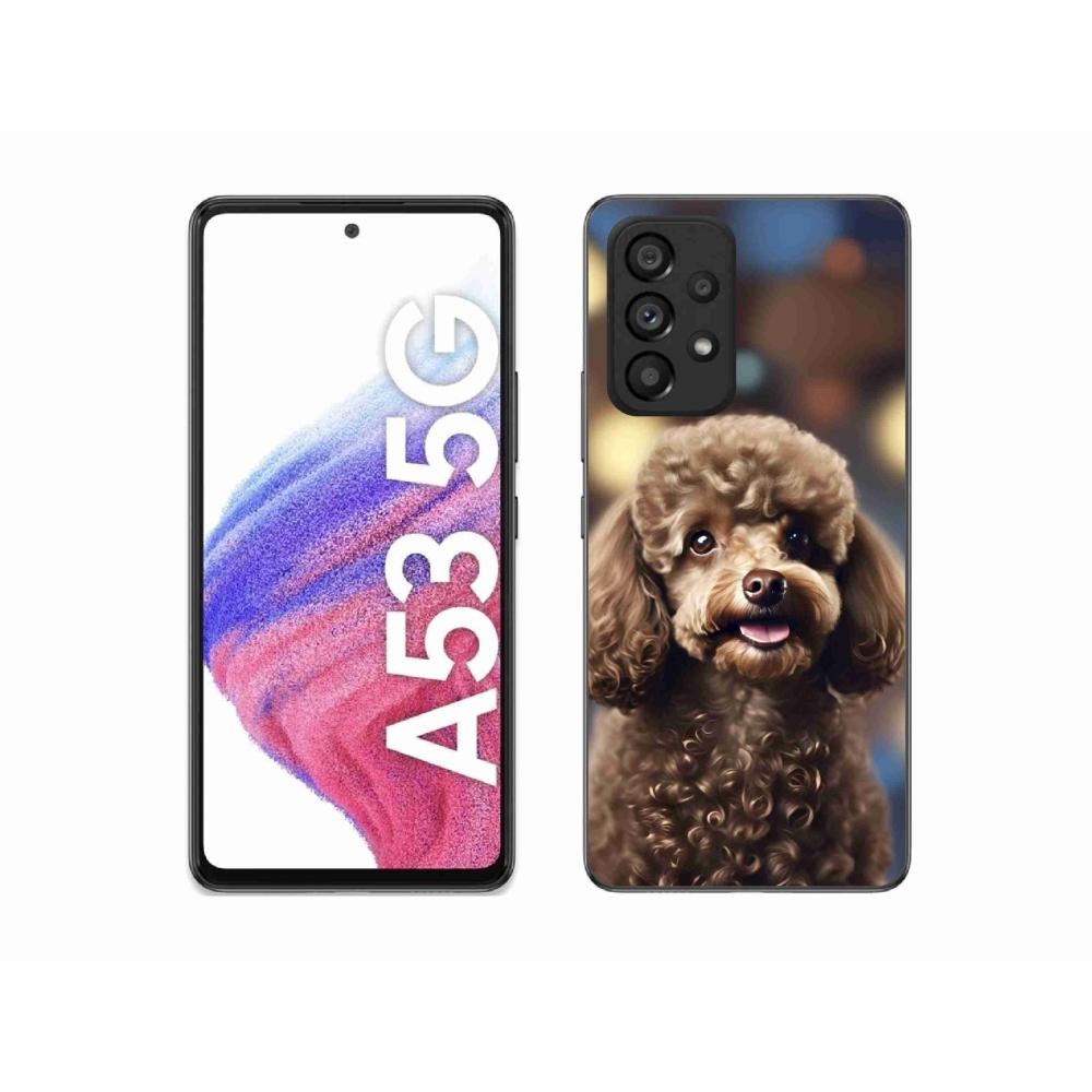 Gél borítás mmCase Samsung Galaxy A53 5G - aranyos uszkár