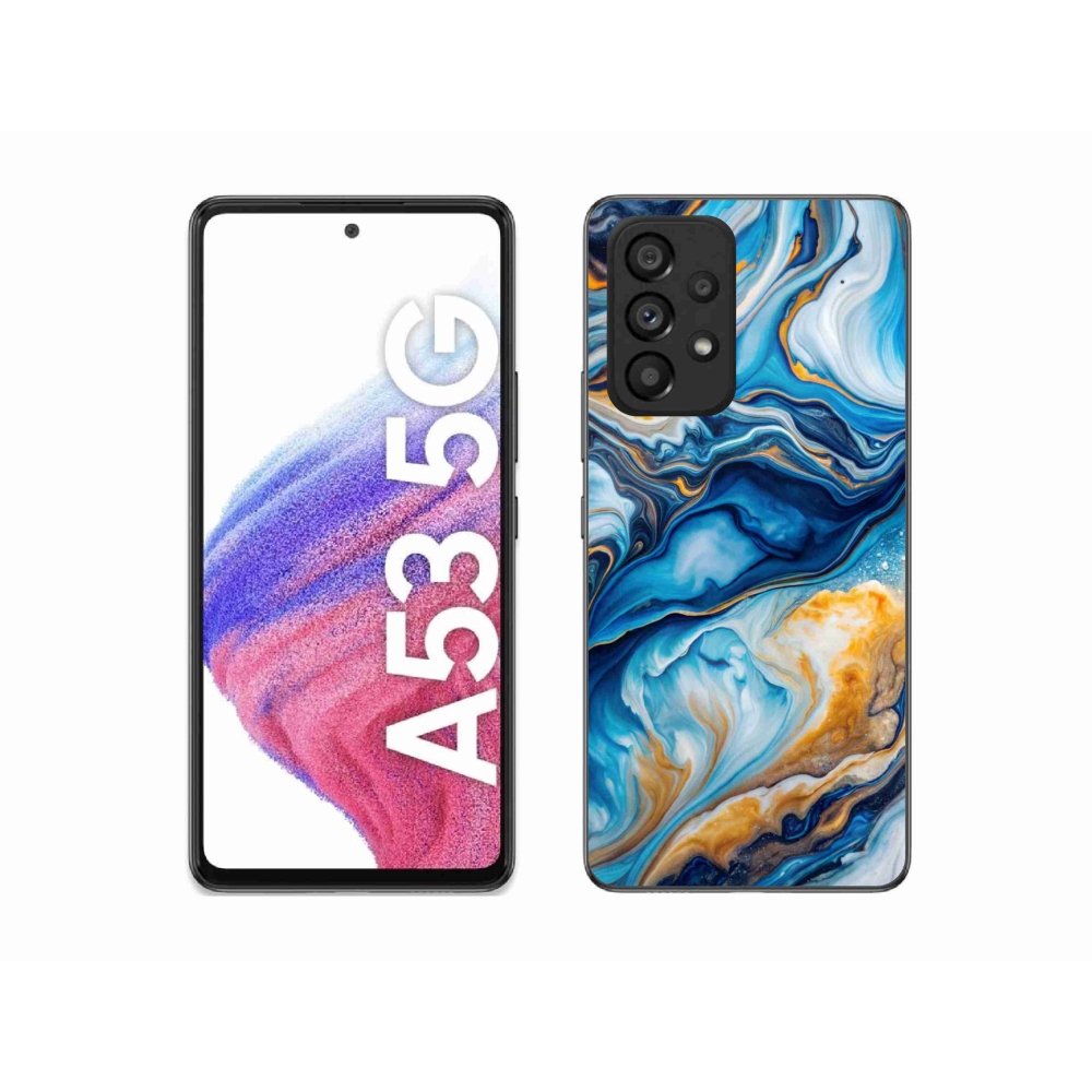 Zselés borítás mmCase Samsung Galaxy A53 készülékhez - absztrakt motívum 34