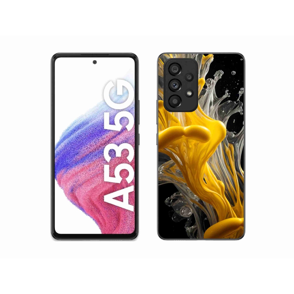 Zselés borítás mmCase Samsung Galaxy A53 készülékhez - absztrakt motívum 48
