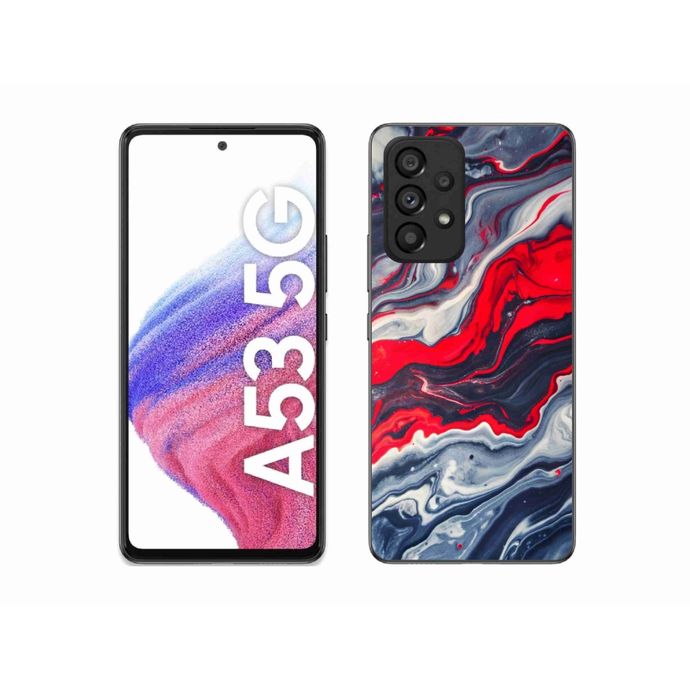 Gél borítás mmCase Samsung Galaxy A53 készülékhez - absztrakt motívum 59