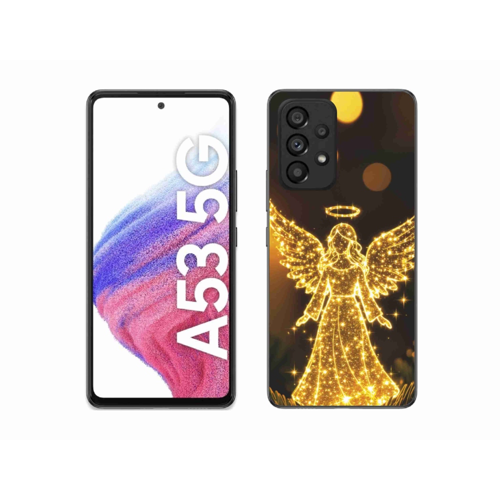 Gél védőhuzat mmCase Samsung Galaxy A53 - angyal