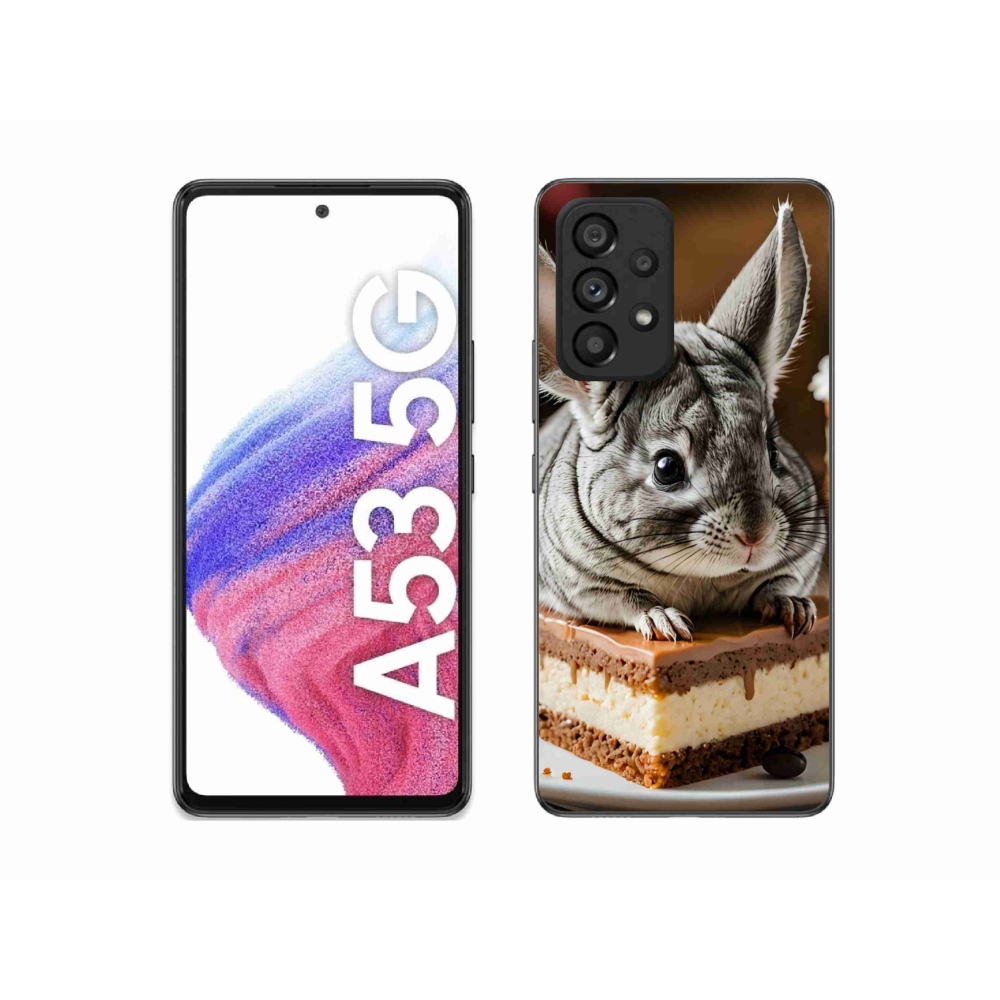 Gél védőhuzat mmCase Samsung Galaxy A53 készülékhez - csincsilla