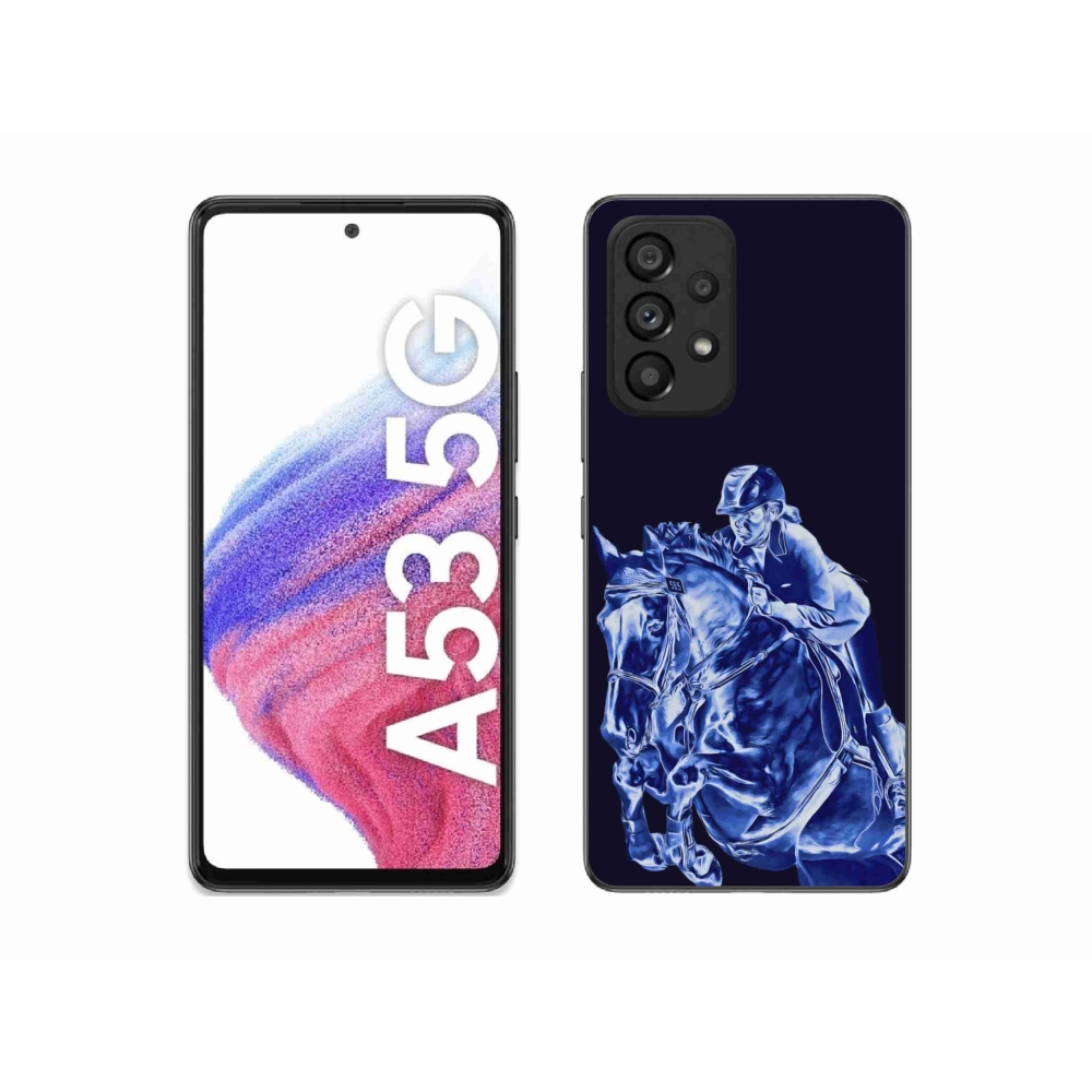 Zselés borítás mmCase Samsung Galaxy A53 - versenylóhoz