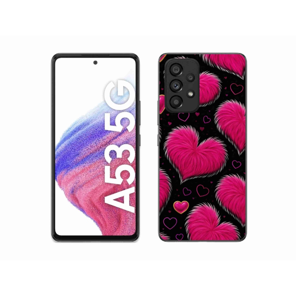 Gél borítás mmCase Samsung Galaxy A53 - puha szív