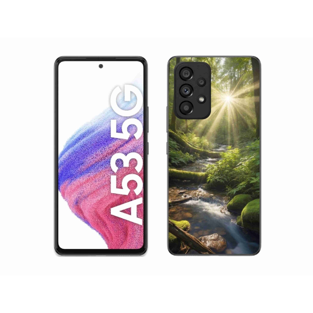 Gél borítás mmCase Samsung Galaxy A53 - erdő mélysége