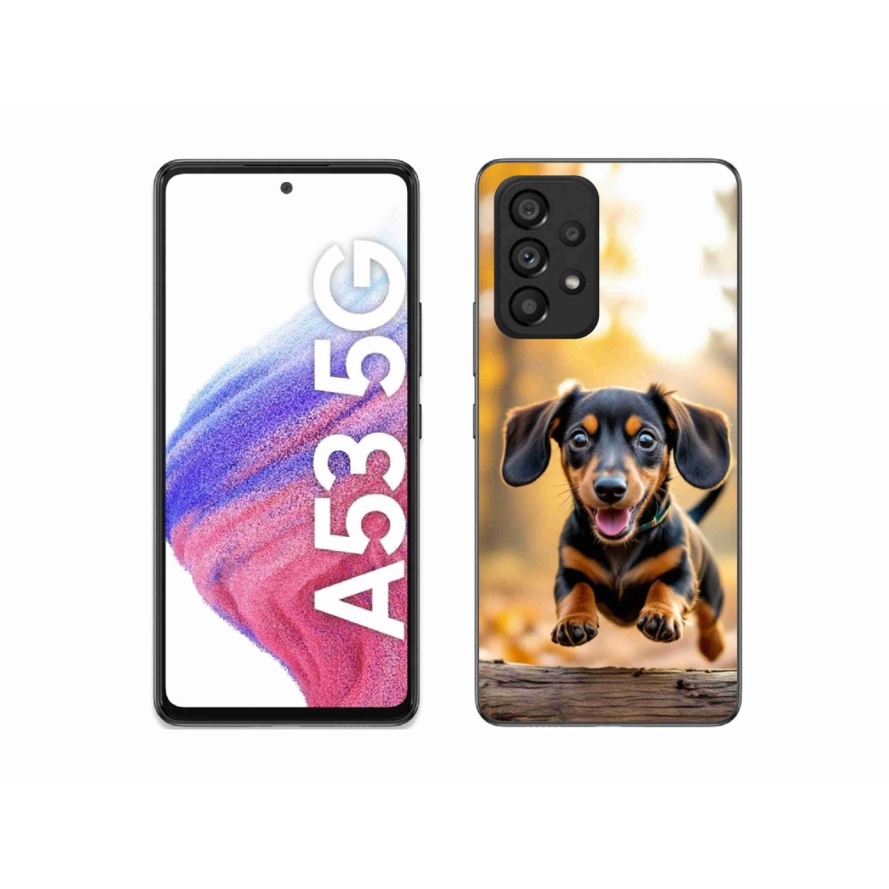 Zselés borítás mmCase Samsung Galaxy A53 - tacskó 2