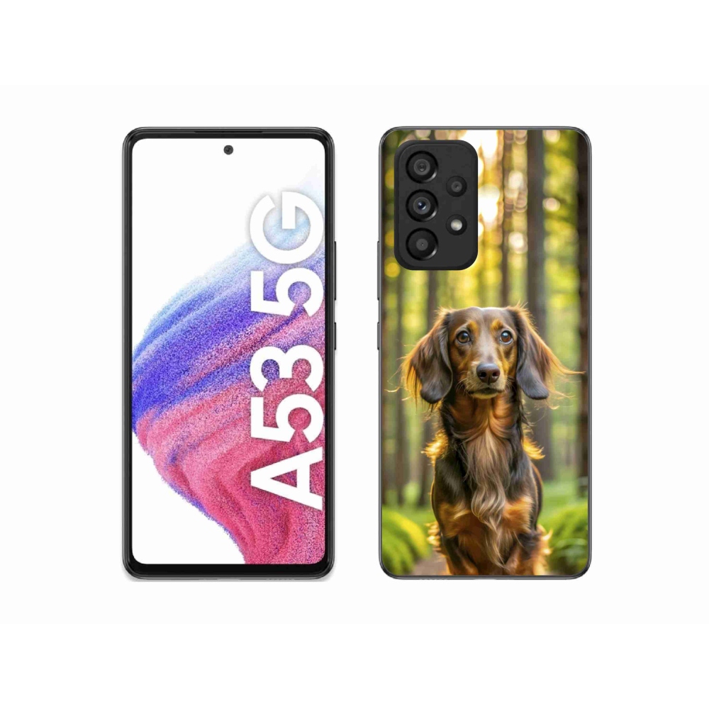 Zselés borítás mmCase Samsung Galaxy A53 - tacskó 4