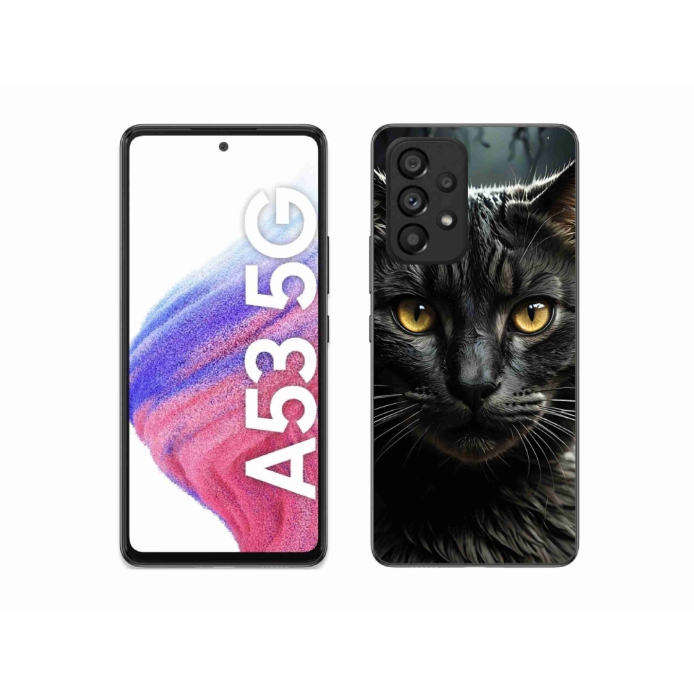 Zselés borítás mmCase Samsung Galaxy A53 - macskaszem 3