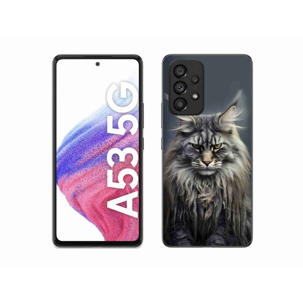Gél borítás mmCase Samsung Galaxy A53 - macskaszem nézet 4