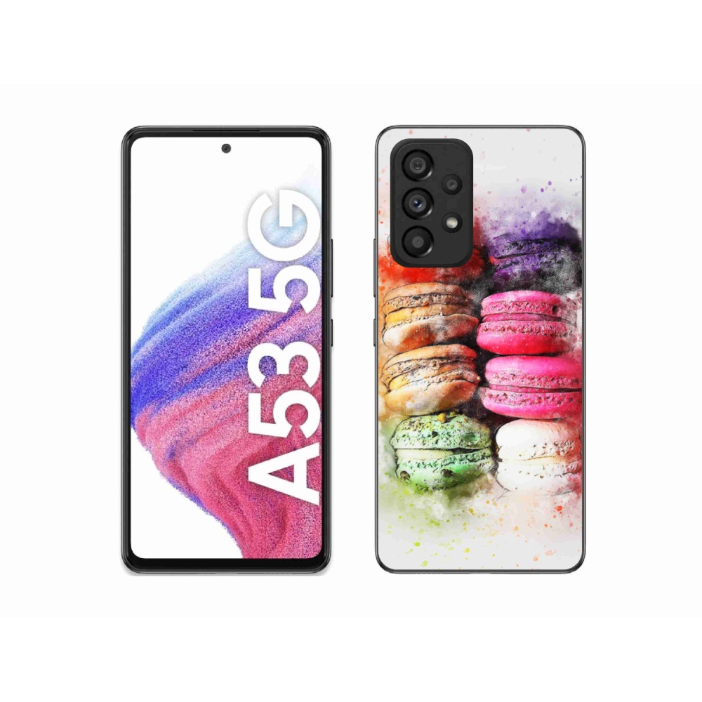 Zselés borítás mmCase Samsung Galaxy A53 készülékhez - makarónik