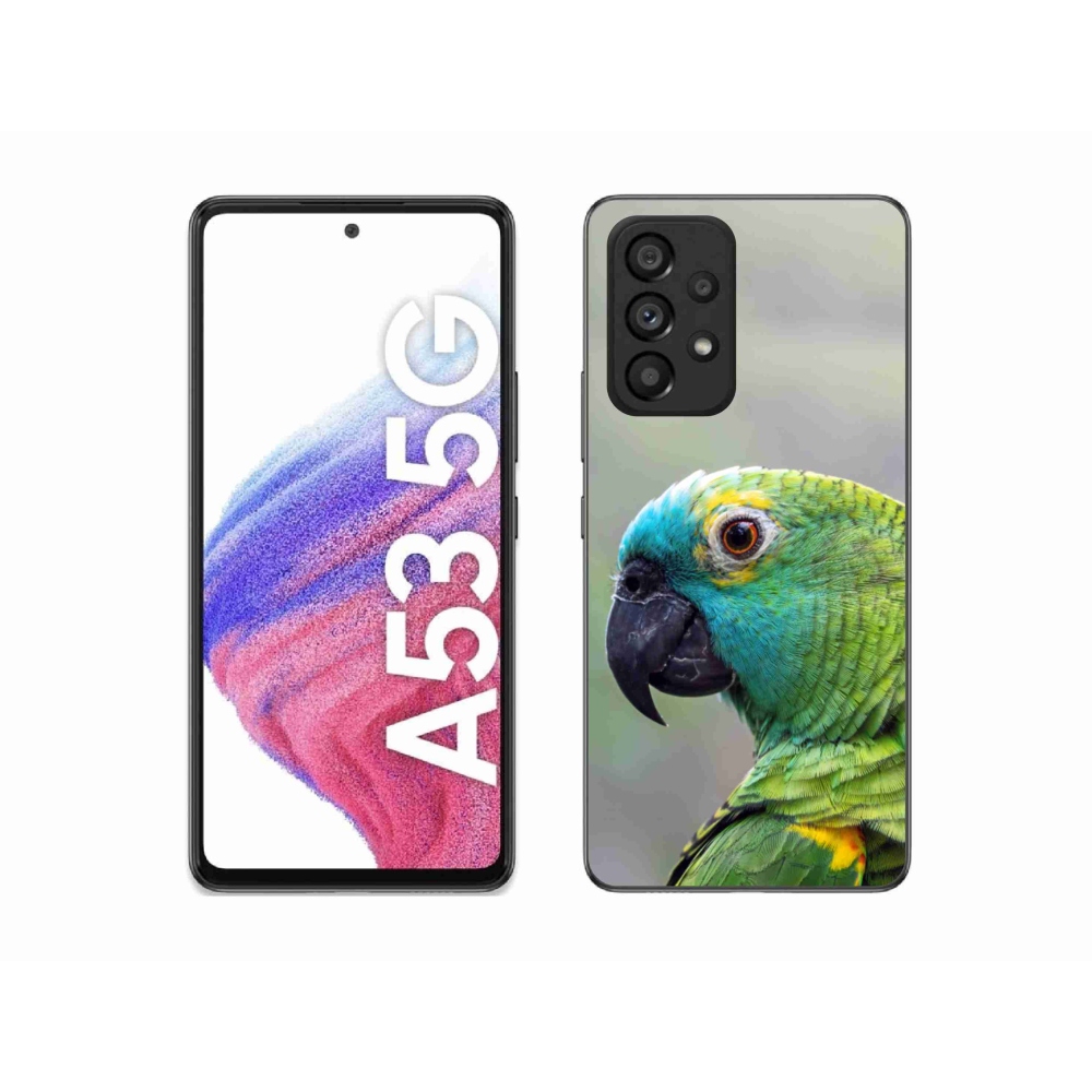 Zselés borítás mmCase Samsung Galaxy A53 - papagáj amazon