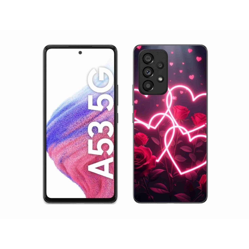 Gél borítás mmCase Samsung Galaxy A53 - a szerelem szíve