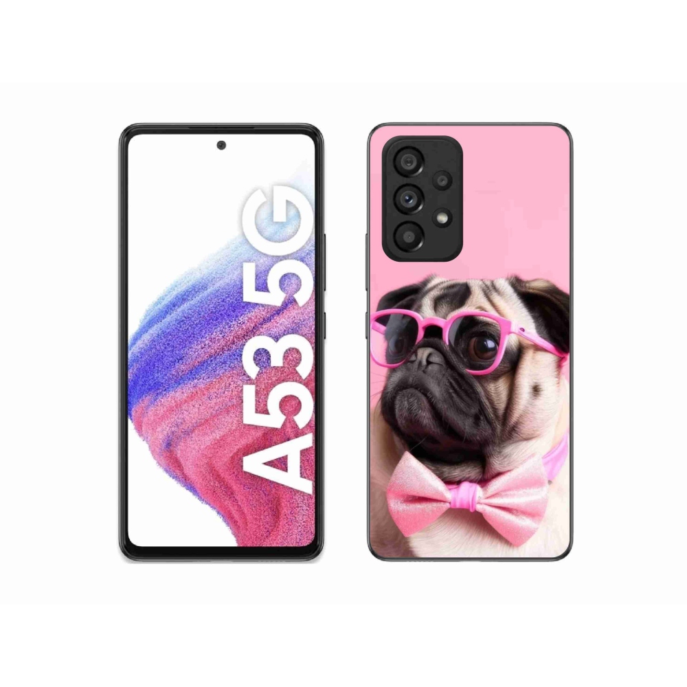 Gél borítás mmCase Samsung Galaxy A53 készülékhez - stílusos mopsz