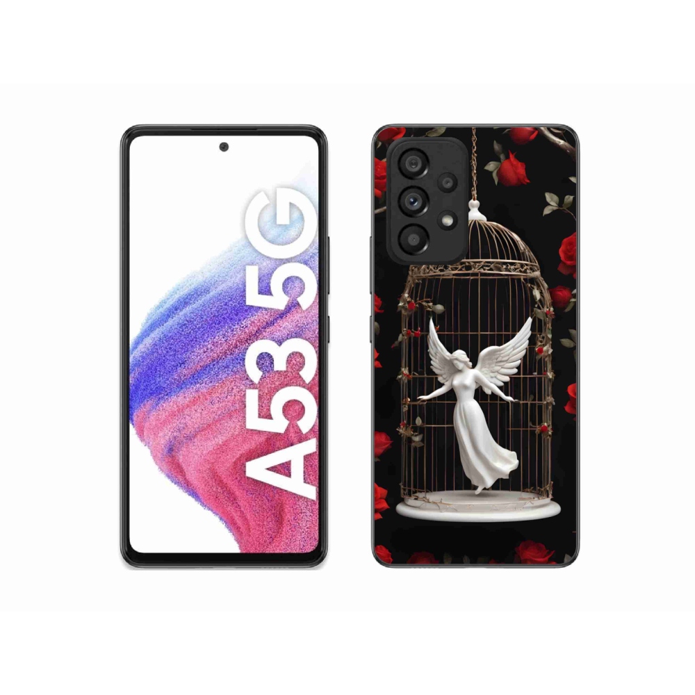 Gél borító mmCase Samsung Galaxy A53 - csapdába esett angyal