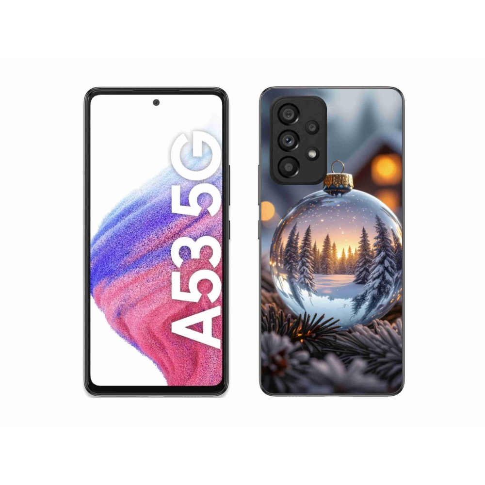 Gél borítás mmCase Samsung Galaxy A53 - Karácsonyi dekoráció