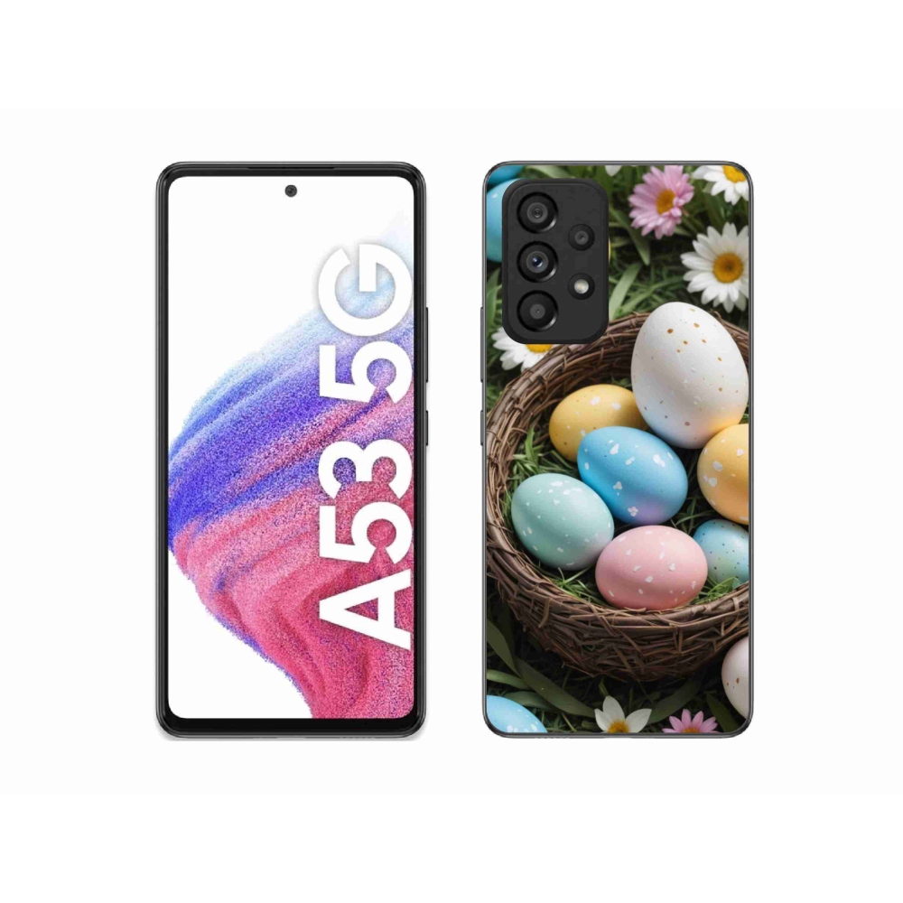 Gél borítás mmCase Samsung Galaxy A53 - Húsvéti tojás 2