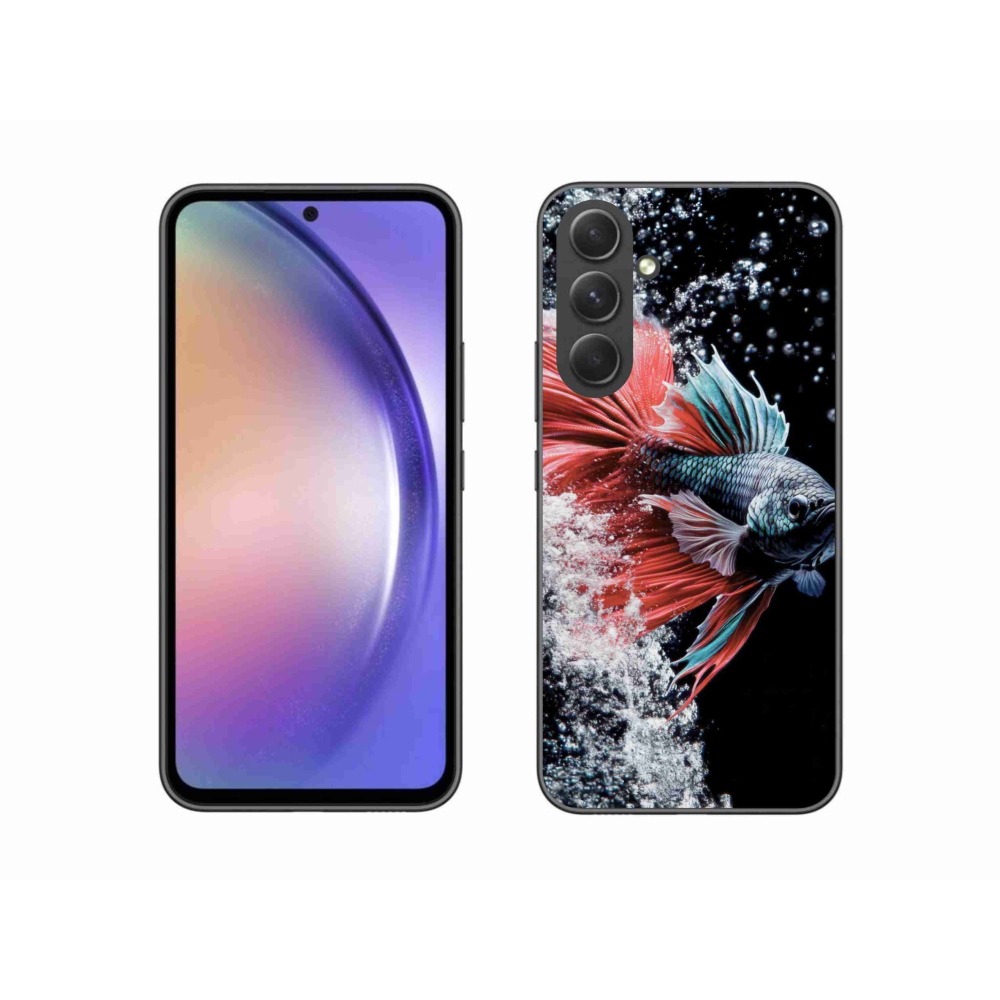 Gél borító mmCase Samsung Galaxy A54 5G - vadász változatos