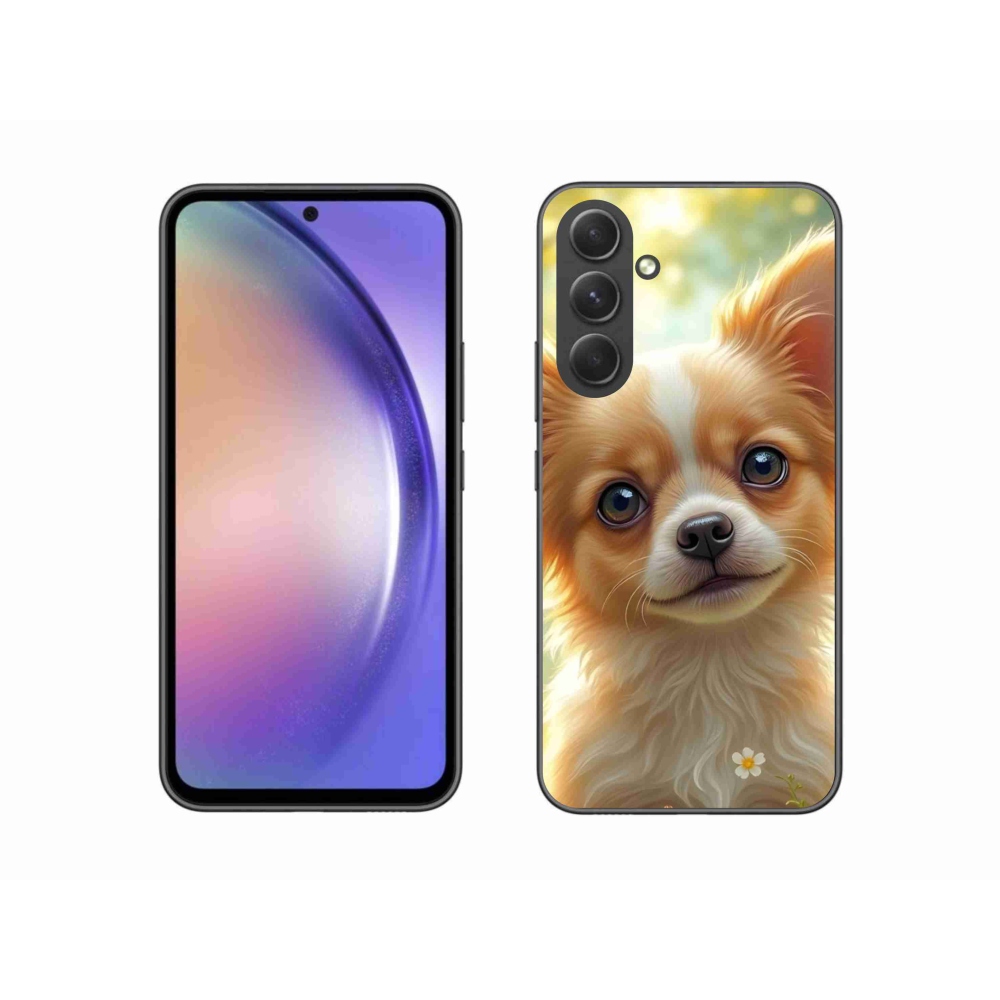 Gél borítás mmCase Samsung Galaxy A54 5G - chihuahua 5
