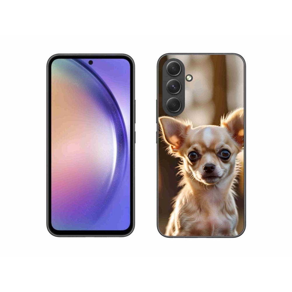 Gél borítás mmCase Samsung Galaxy A54 5G - chihuahua 6