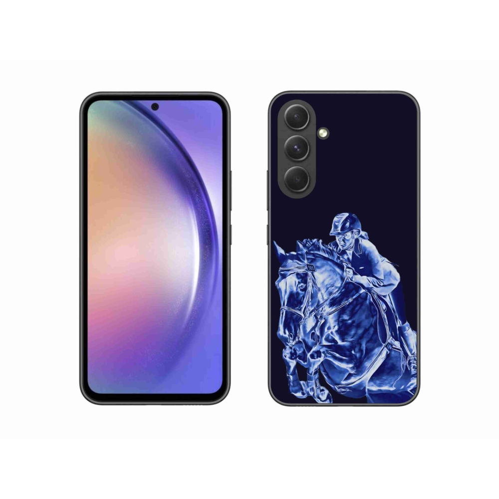 Zselés borítás mmCase Samsung Galaxy A54 5G - versenylóhoz