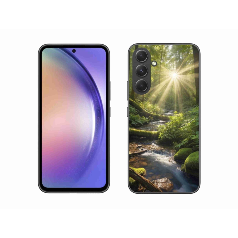 Gél borítás mmCase Samsung Galaxy A54 5G - erdő mélysége