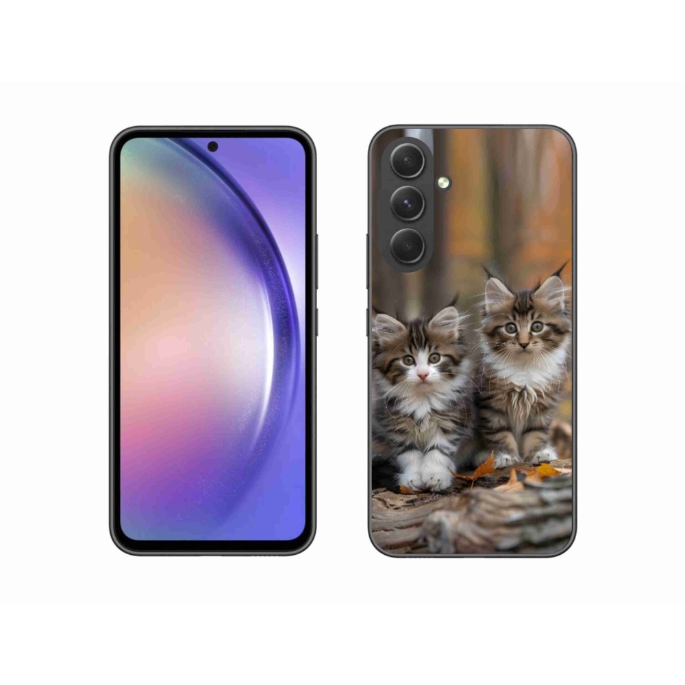 Gél védőburkolat mmCase Samsung Galaxy A54 5G - cat duo 3