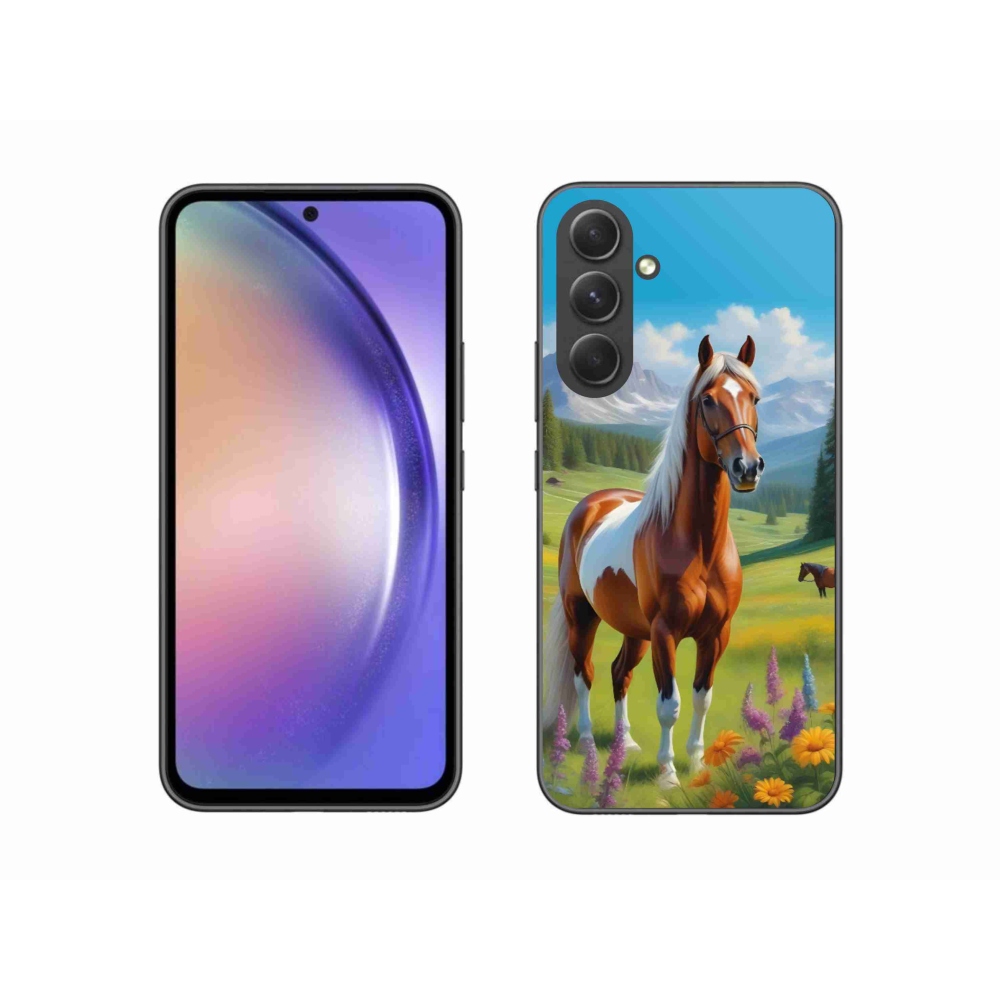 Zselés borítás mmCase Samsung Galaxy A54 5G - ló a réten