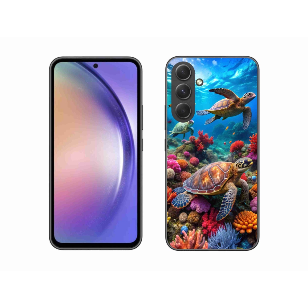 Gél védőhuzat mmCase Samsung Galaxy A54 5G - Sea World 2