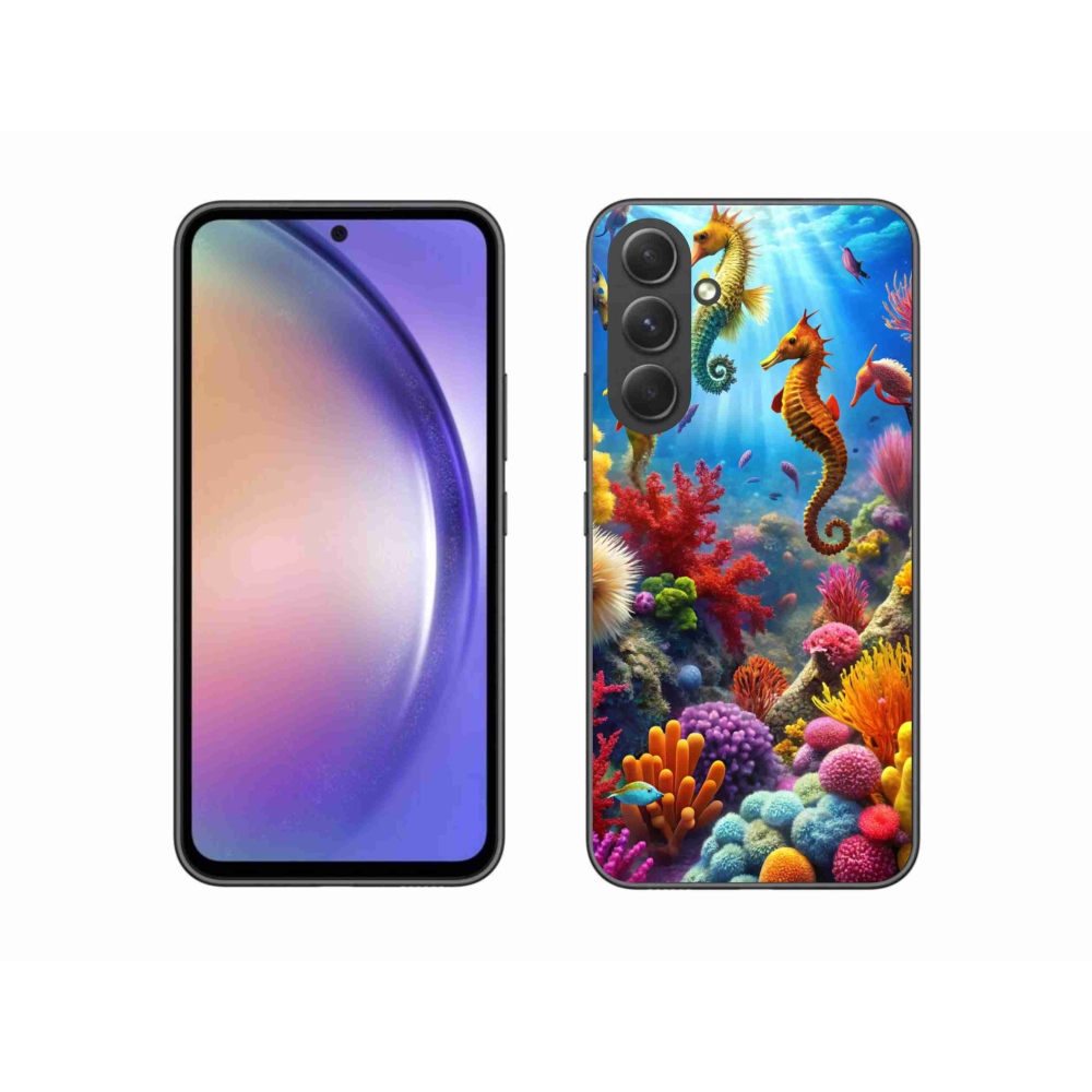Gél borítás mmCase Samsung Galaxy A54 5G - Sea World 3