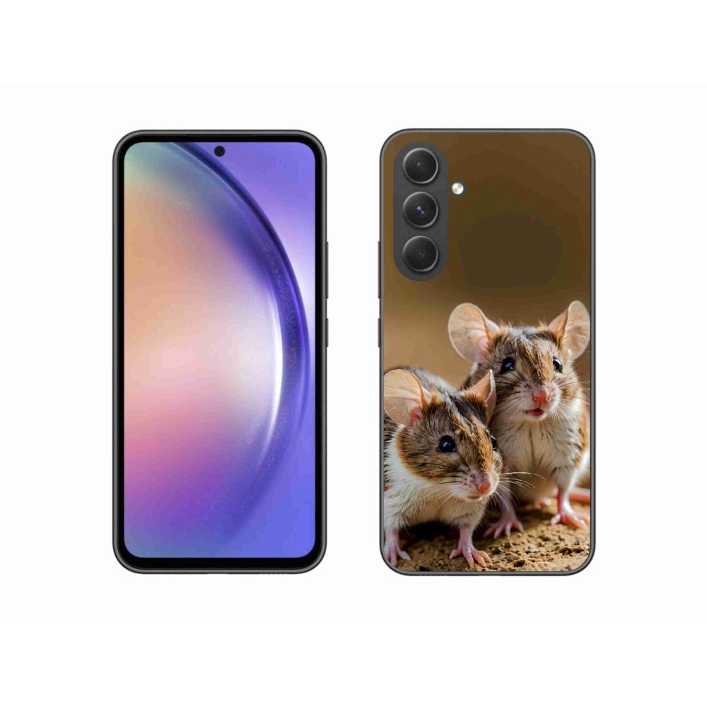 Gél védőhuzat mmCase Samsung Galaxy A54 5G - egér duóhoz
