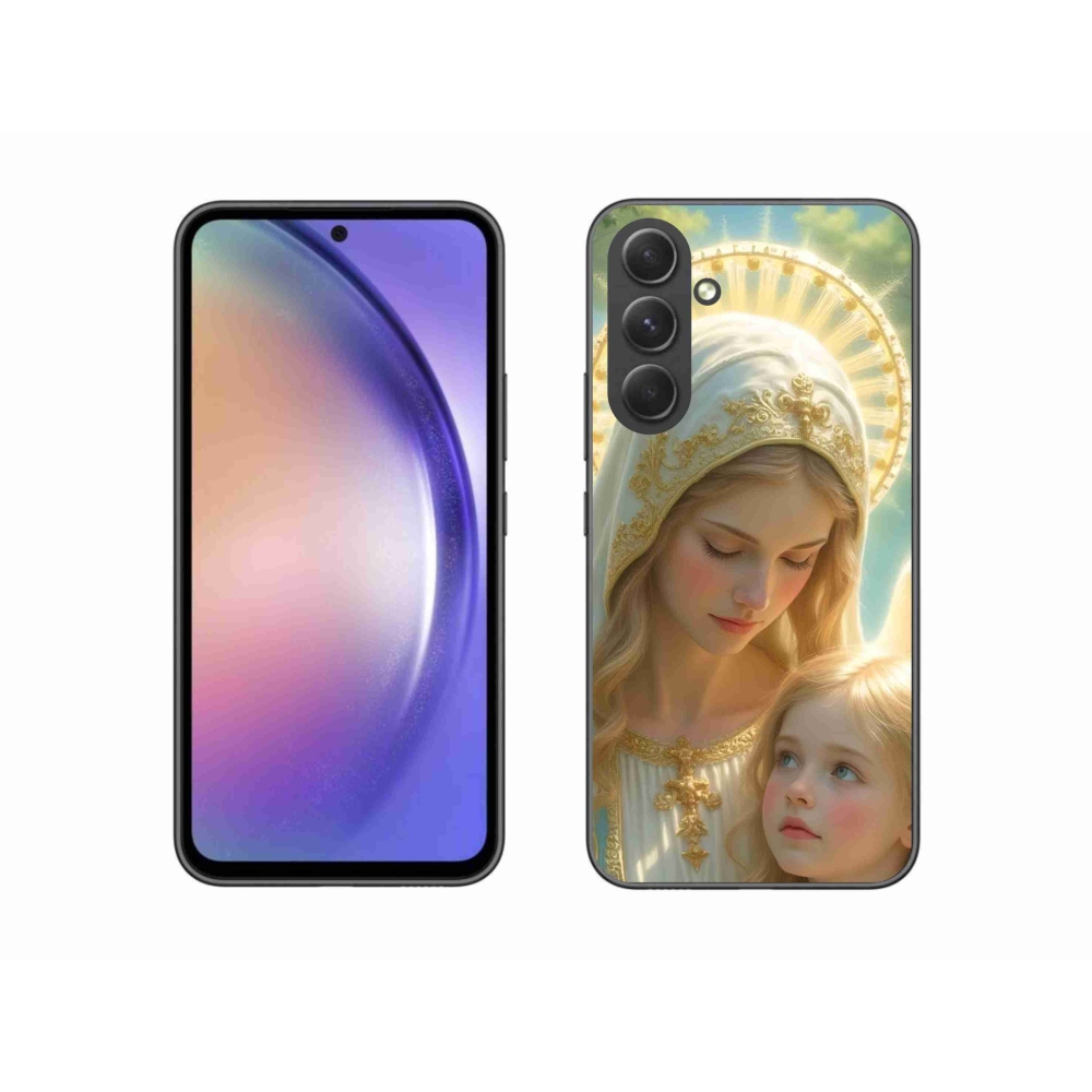 Gél borítás mmCase Samsung Galaxy A54 5G - vallási motívum 2