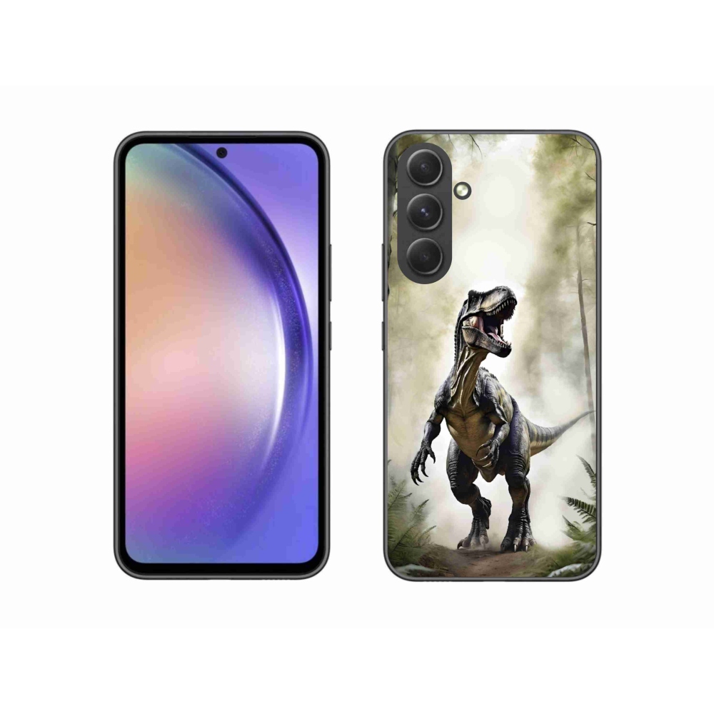 Zselés borítás mmCase Samsung Galaxy A54 5G - dühös T-Rex