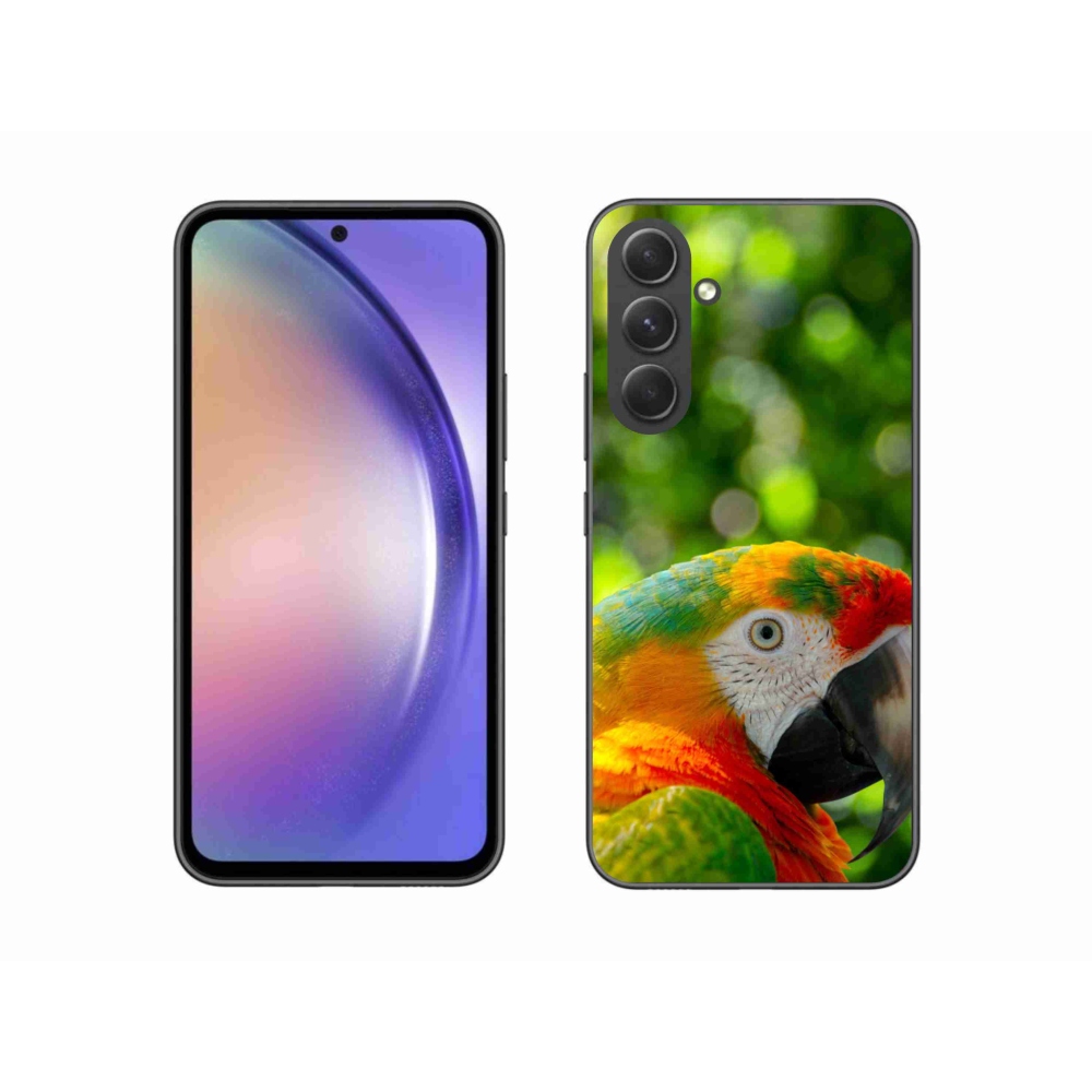 Zselés borítás mmCase Samsung Galaxy A54 5G - papagáj ara 3