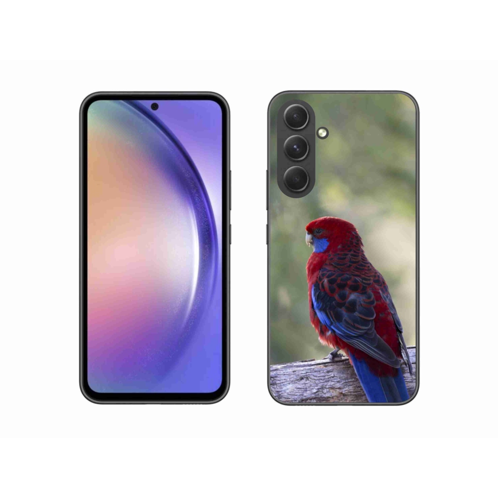 Zselés borítás mmCase Samsung Galaxy A54 5G - papagáj rosela