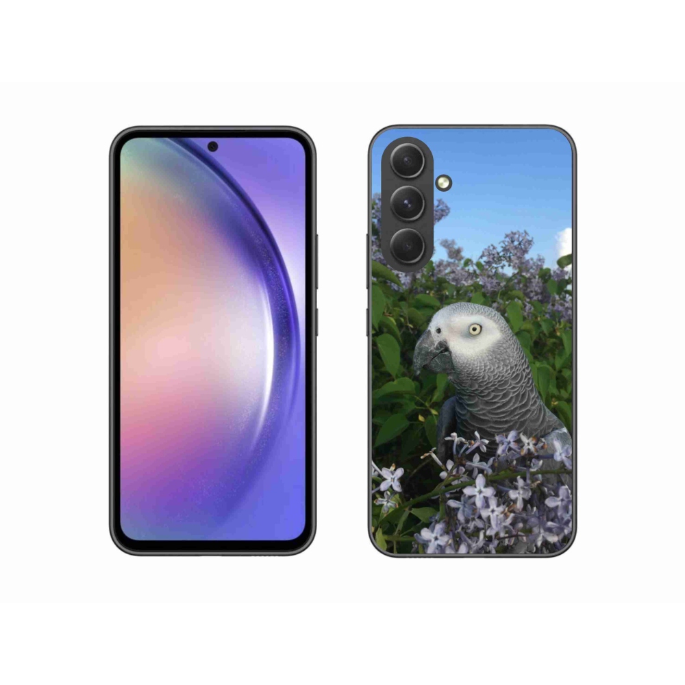 Zselés borítás mmCase Samsung Galaxy A54 5G - papagáj jacco