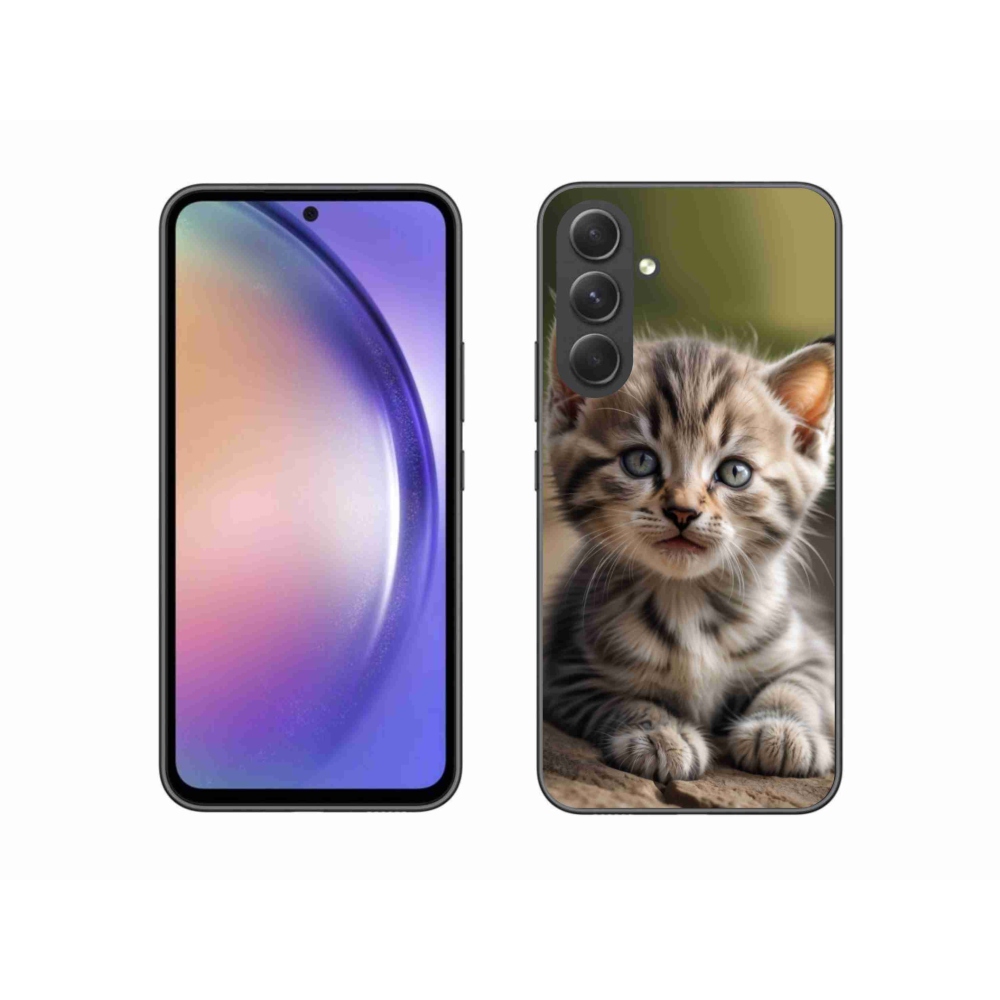 Gél borítás mmCase Samsung Galaxy A54 5G - aranyos cica 9