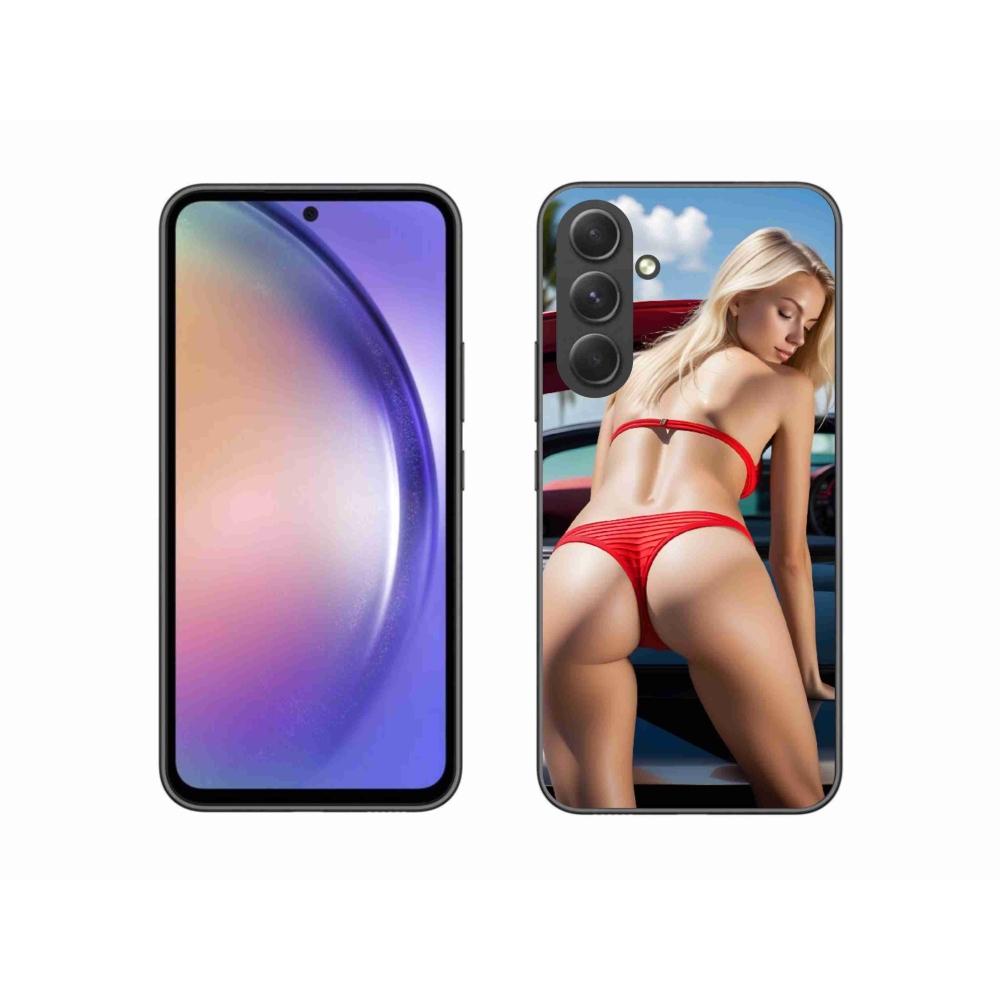 Gél borító mmCase Samsung Galaxy A54 5G - szexi nő 2