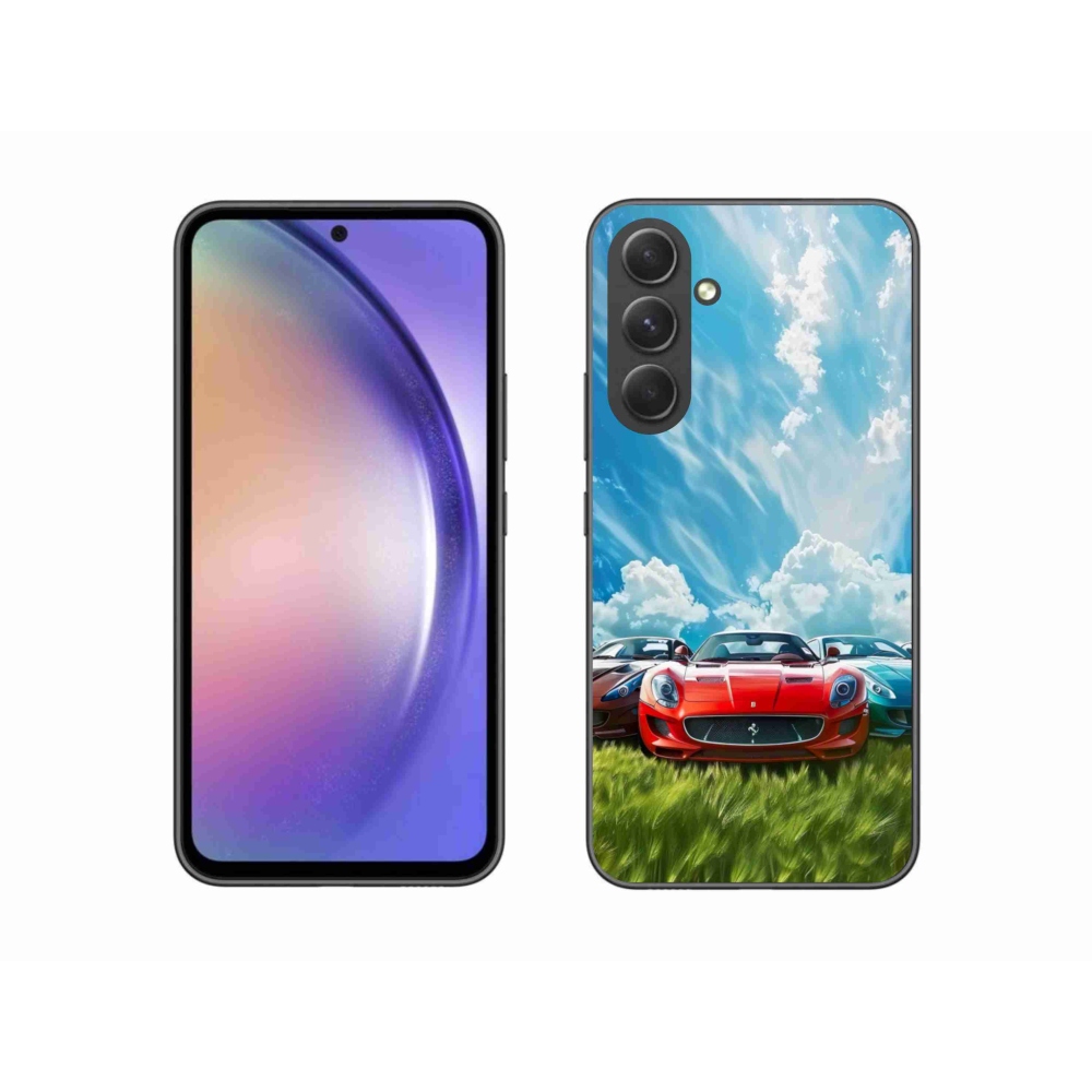 Gél borítás mmCase Samsung Galaxy A54 5G - sportkocsikhoz