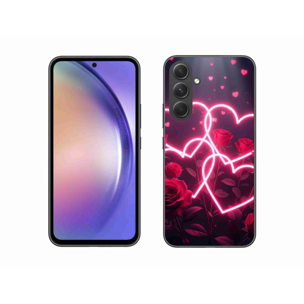 Gél borítás mmCase Samsung Galaxy A54 5G - a szerelem szíve