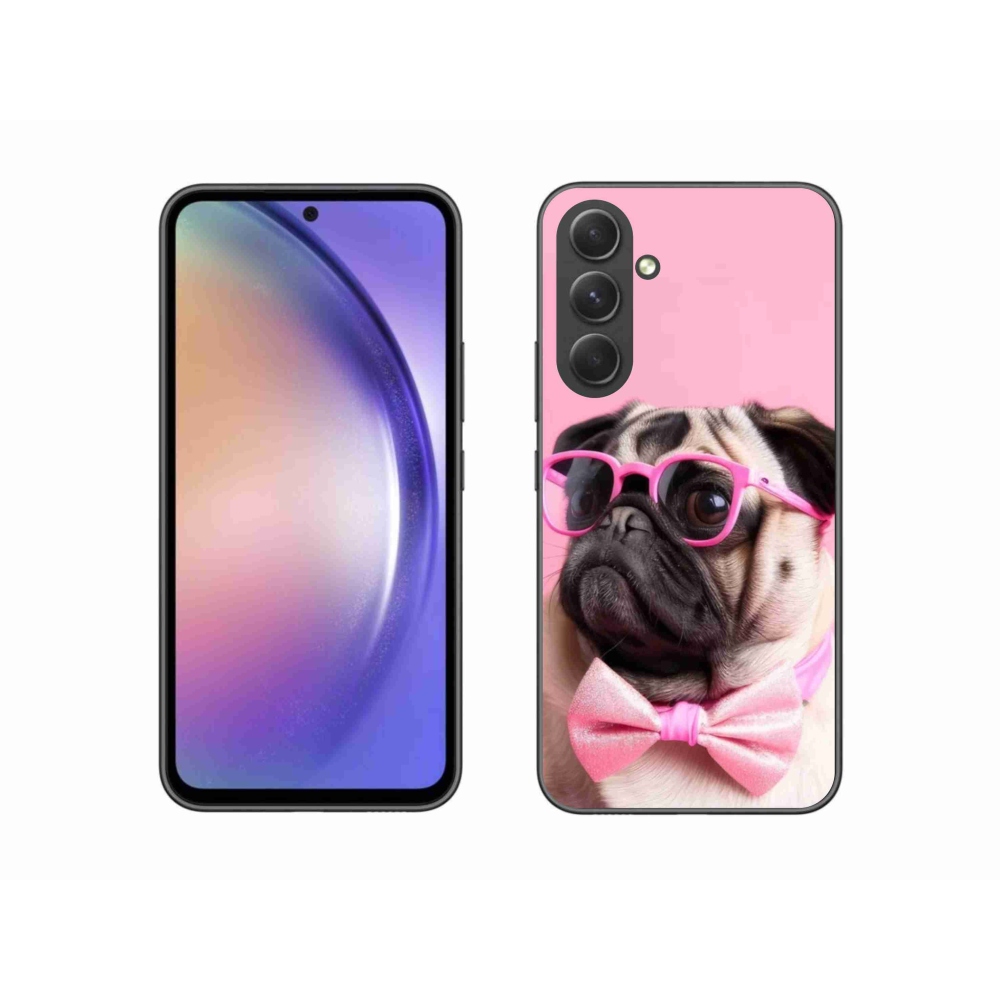Gél borító mmCase Samsung Galaxy A54 5G - stílusos mopsz - Samsung Galaxy A54 5G - gél tok