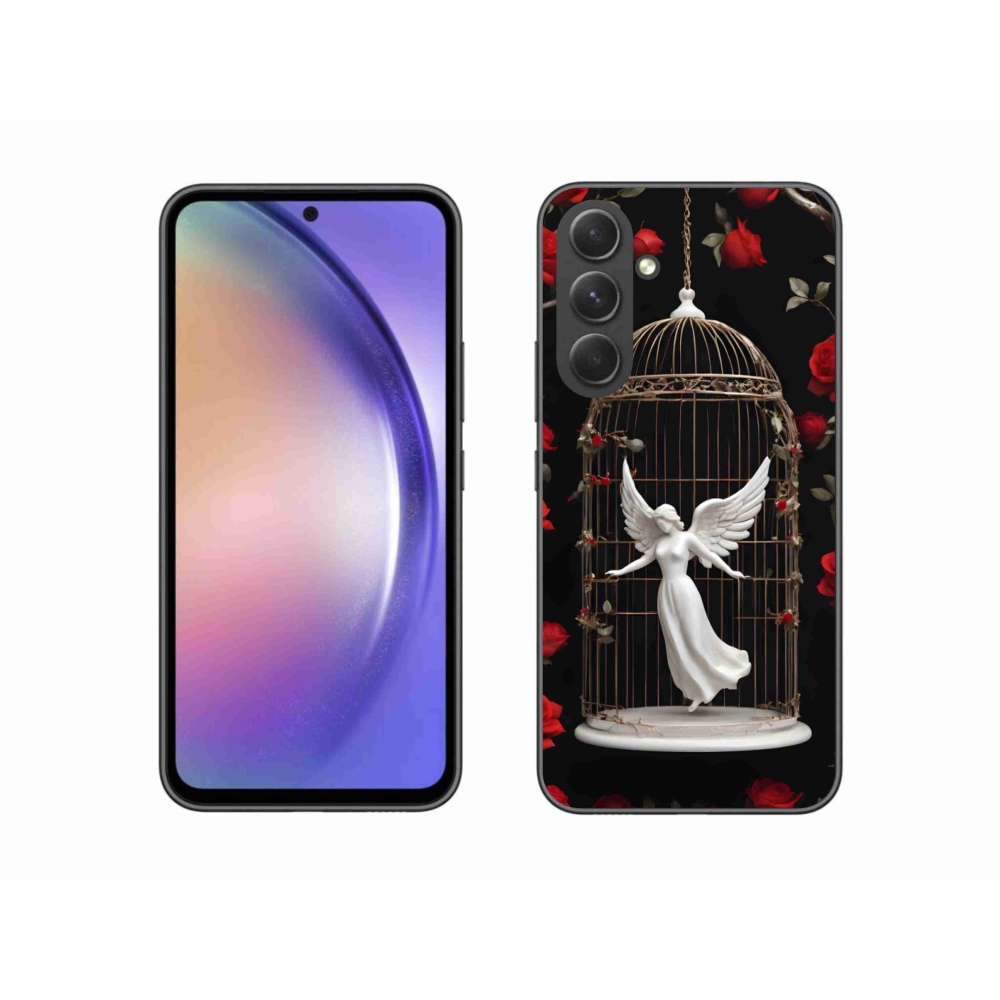 Zselés borítás mmCase Samsung Galaxy A54 5G - csapdába esett angyal