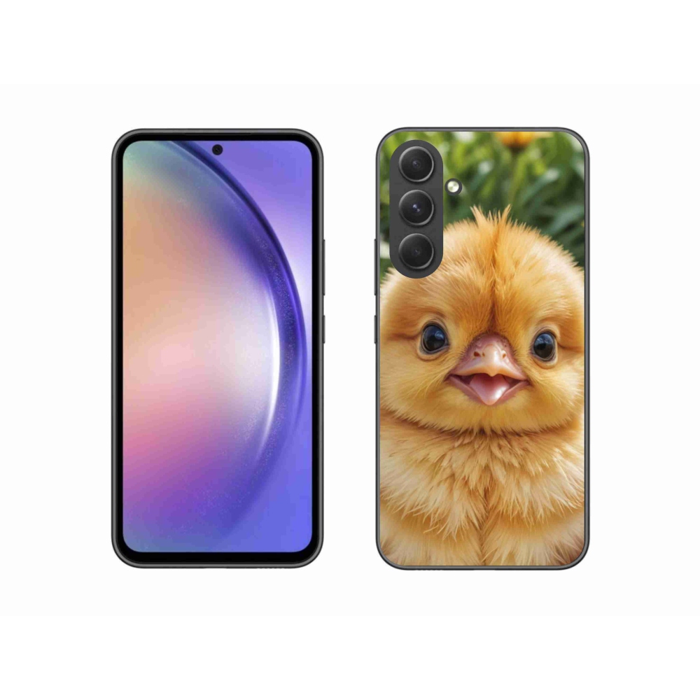 Gél borító mmCase Samsung Galaxy A54 5G - boldog csaj - Samsung Galaxy A54 5G - boldog csaj