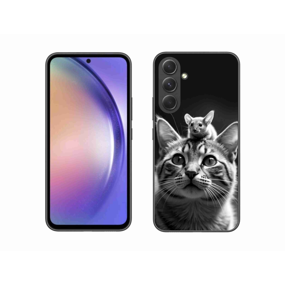 Gél borítás mmCase Samsung Galaxy A54 5G - állatbarátság 2