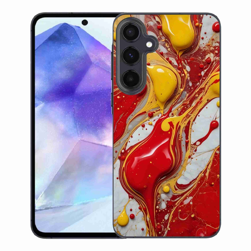 Zselés borítás mmCase Samsung Galaxy A55 5G - absztrakt motívum 42