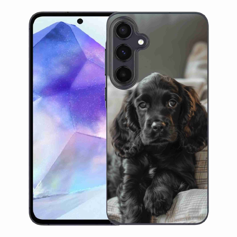 Gél borítás mmCase Samsung Galaxy A55 5G - angol cocker spánielhez