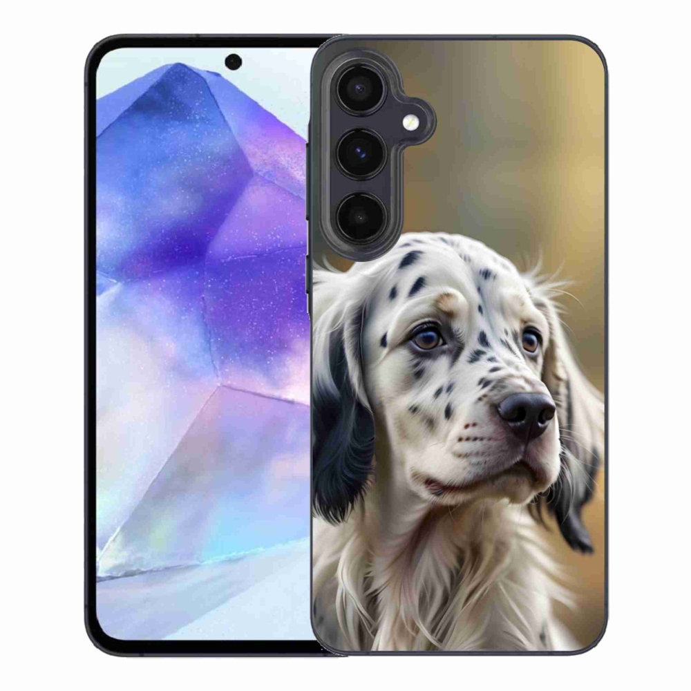 Zselés borítás mmCase Samsung Galaxy A55 5G - English Setter