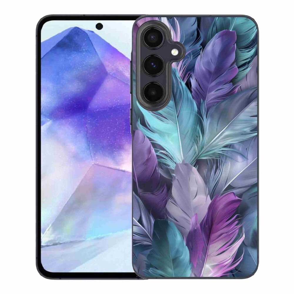 Zselés borítás mmCase Samsung Galaxy A55 5G - színes toll 2